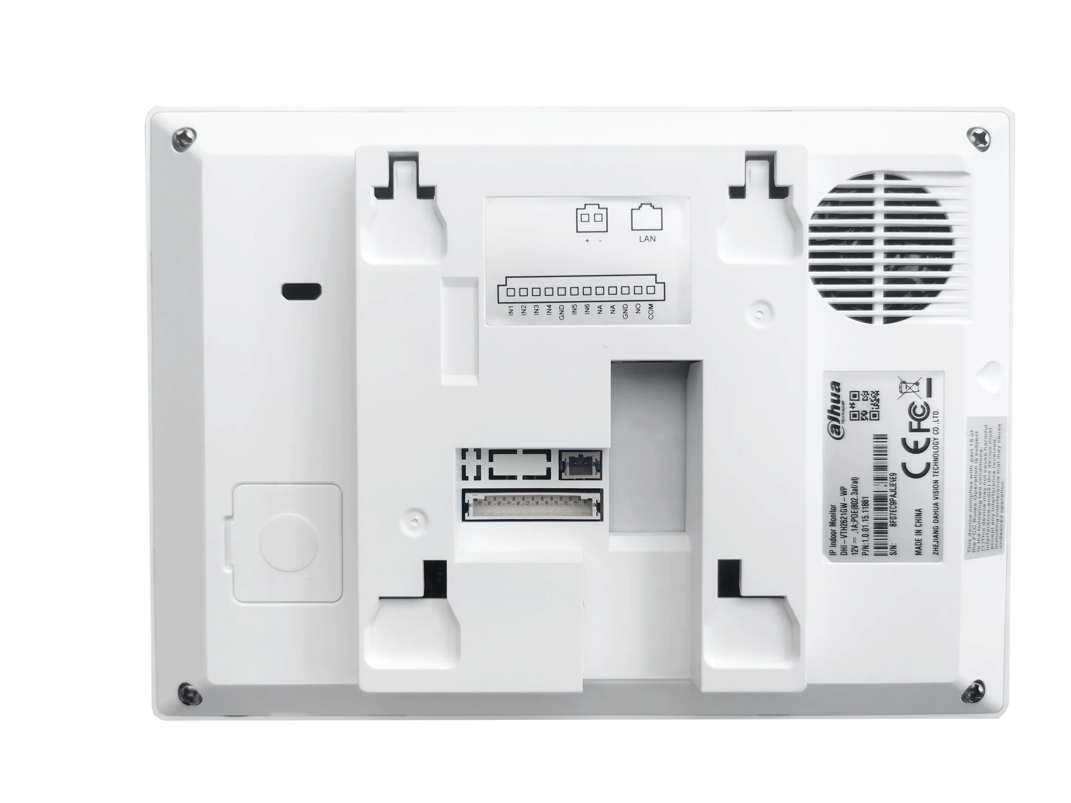 Dahua VTH2621G-WP VTH2621GW-WP Original Multi-language H.265 Wi-Fi PoE 7inch TFT Touch IP Indoor Monitor Doorbell Video Intercom