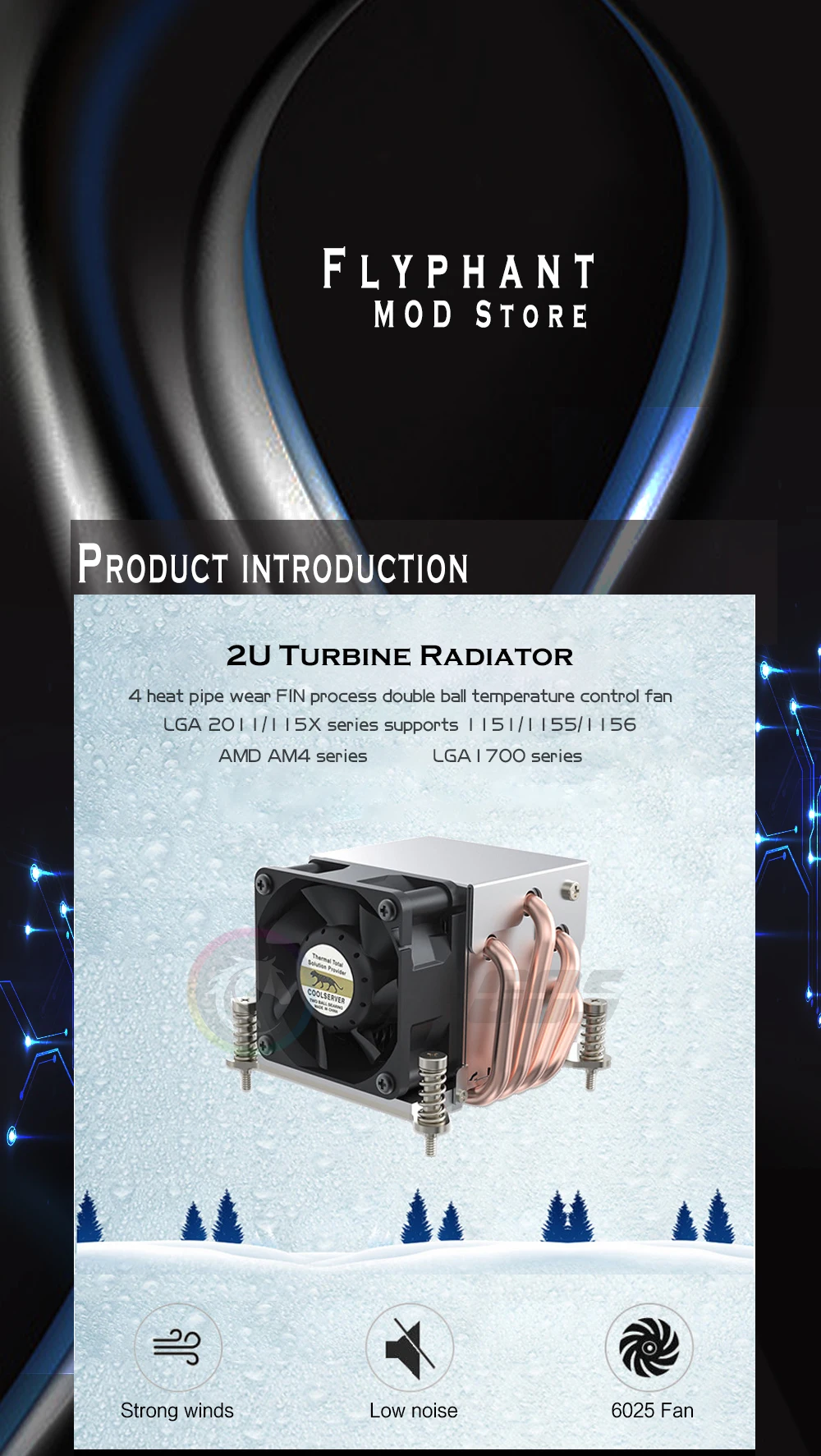 CPU Radiador Dissipador De Calor Ventilador De