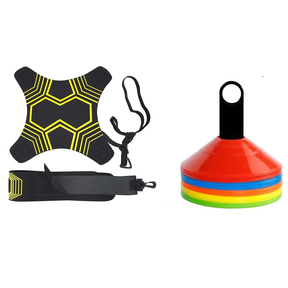 

Тренировочное оборудование для футбола пояс для тренировок с круглым коническим препятствием