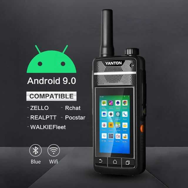 X100 hands free 100 km range ham radio android smart two-way radio