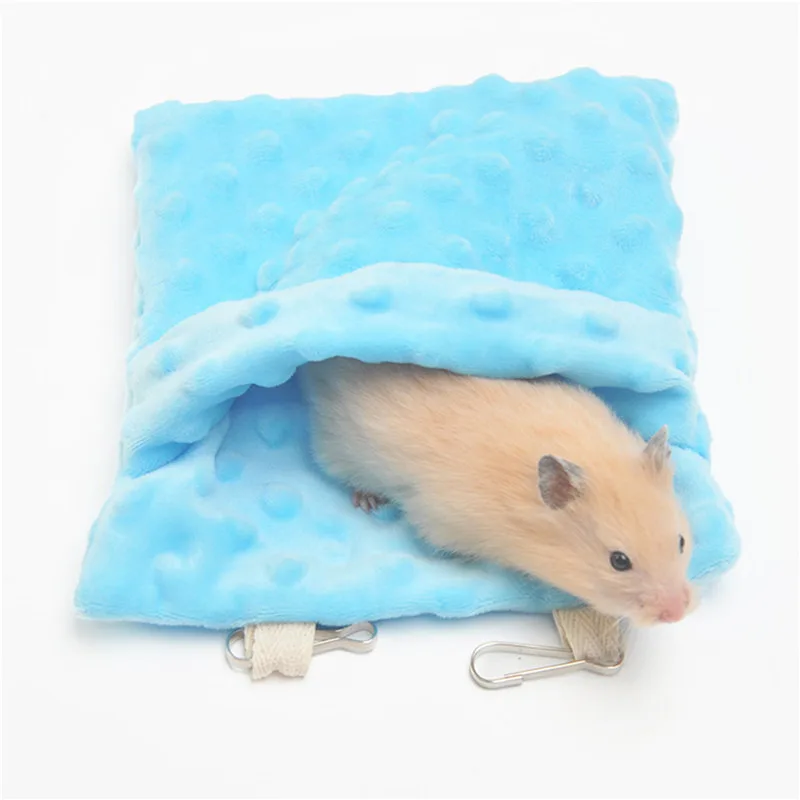 Sugar glider Shelter Sleeping Bag Squirrels Cavia Hedgehogs Hanging Swing Bed Warm Hamster Nest Bag Small Pets Hammock