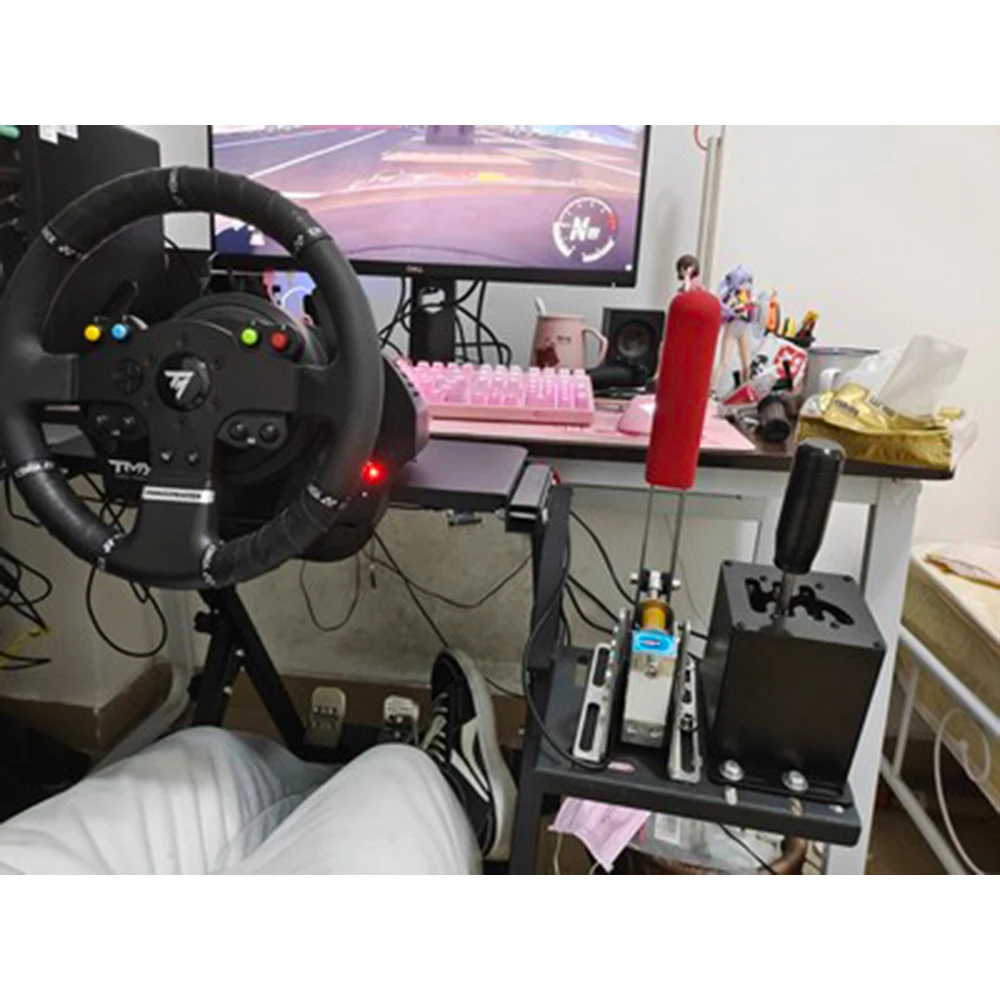 Sistema de frenos de mano para rally de Logitech g29/g27/g25 pc, Sensor de  14 bits, USB, SIM, carreras para juegos de carreras T300 T500 - Historial  de precios y revisión