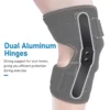 1Pcs Knee Brace Support for arthitis Sport Compression Knee Pad Sleeve for Basketball Volleyball Dance Open Patella Wrap kneepad 2