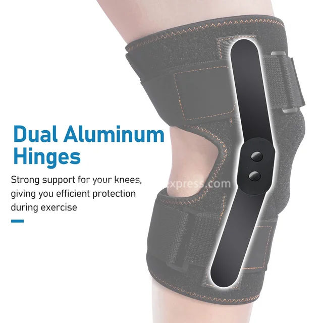 1Pcs Knee Brace Support for arthitis Sport Compression Knee Pad Sleeve for Basketball Volleyball Dance Open Patella Wrap kneepad 2