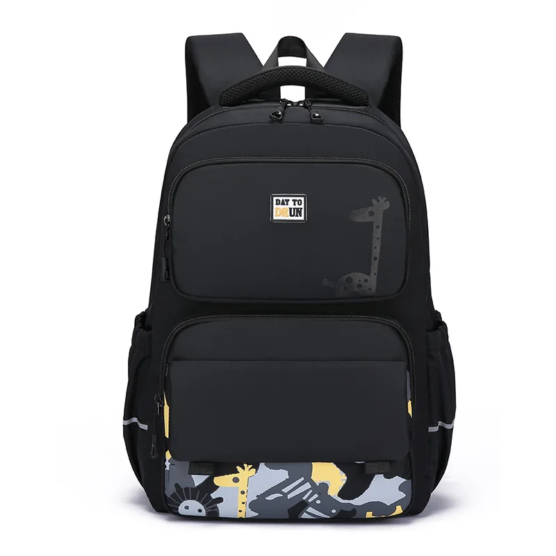 

Famous Brand BAIJIAWEI nylon large capacity schoolbag for teenagers Lightweight kids school bags Camouflage school backpacks