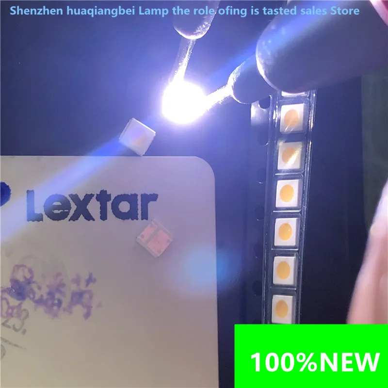 

FOR 500PCS for 32-65 inch LED TV Repair Lextar 3030 3v Cold white 100%NEW