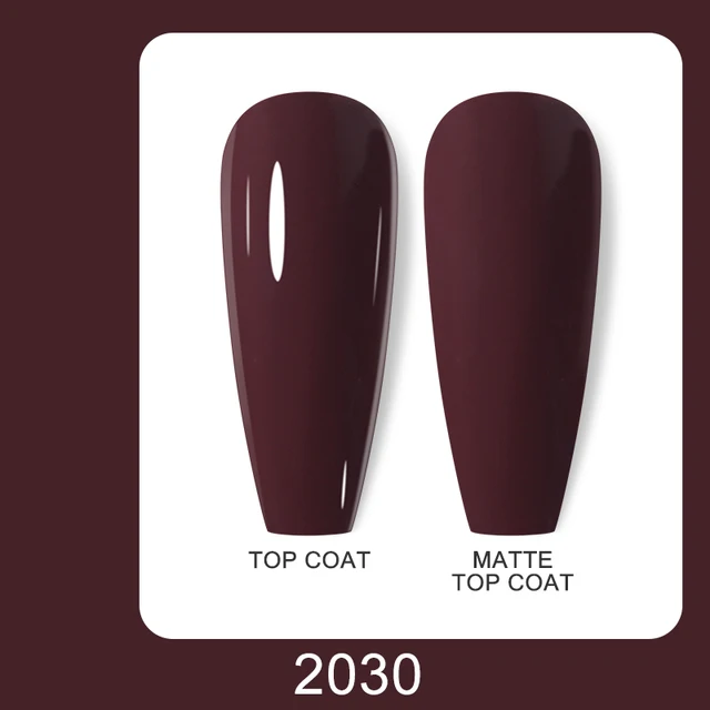 Arte Clavo 15ml Brown Coffee Color UV Gel For Nail Gel Nail Polish Varnish Hybrid Glitter Decoration Base Top Coat Set 2030