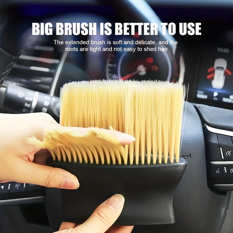 Car Detailing Brush Set for Interior Cleaning