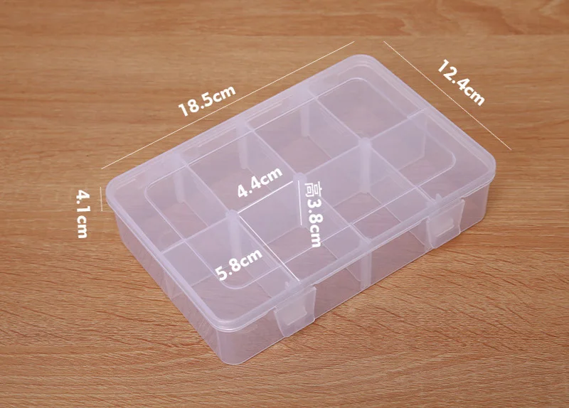 Storage Box Toys Organizer Practical Toolbox Plastic Container Box Tools Case Screw Sewing Component Jewelry PP Boxes