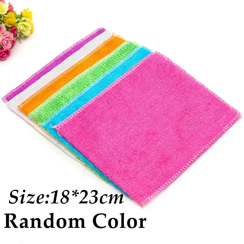 Eco-Friendly Reusable Bamboo Microfiber Cleaning Towels