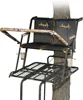 Muddy Nexus XTL 20 Foot Tall Climbing Safety System 2 Person Seat Deer Hunting Ladder Tree Stand with Flip Up Shooting Rail 1