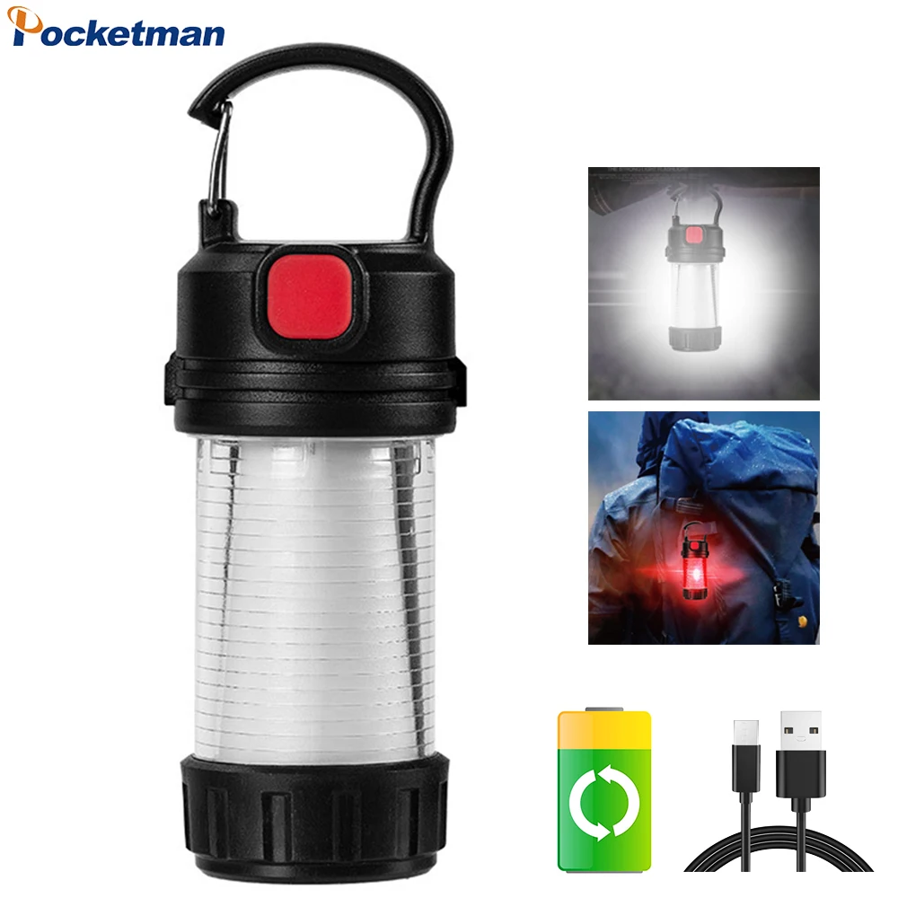 Mini Camping Lantern Outdoor Rechargeable Emergency Camping Lights 5