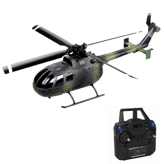 Helicóptero 4 hélices controle 2.4G Giroscópio eletrônico de 6