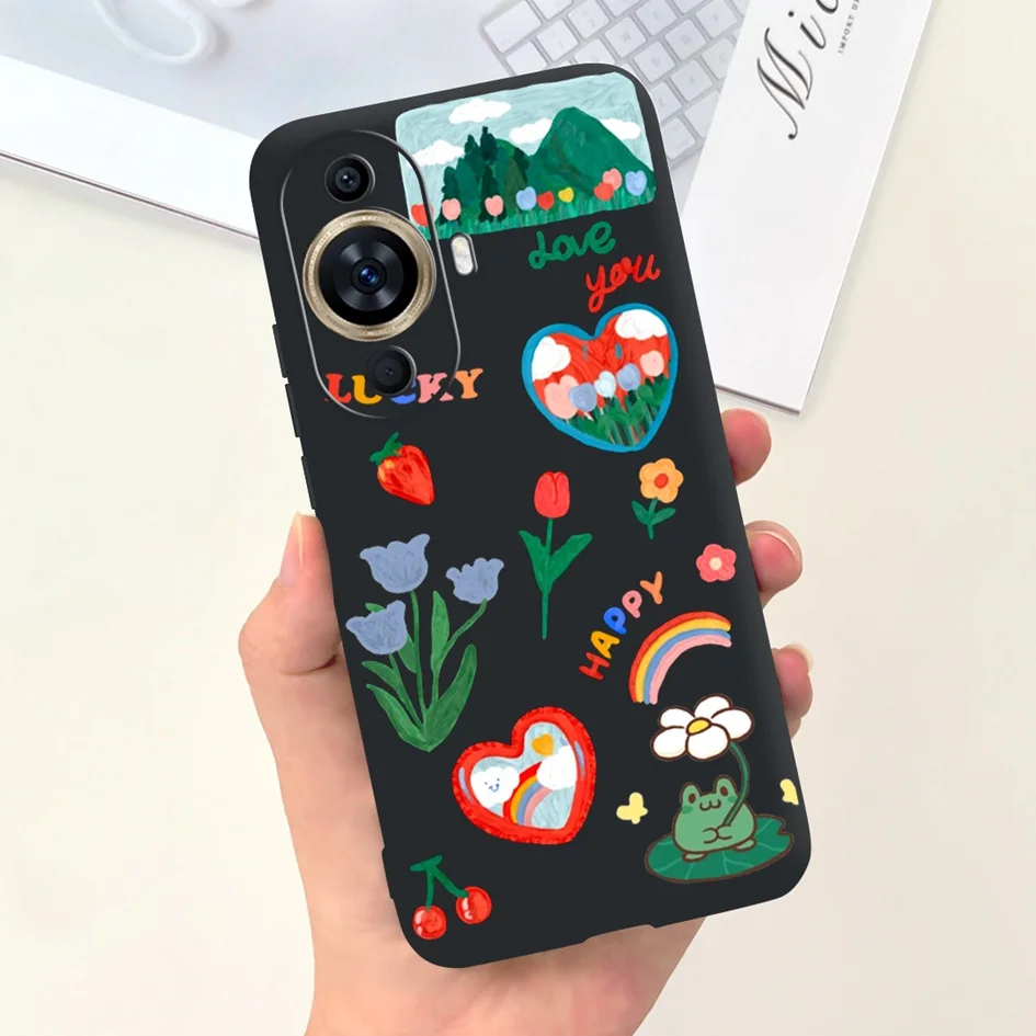 Stylish Fashion Pattern Soft Silicone Phone Case for Huawei Nova 11 Series