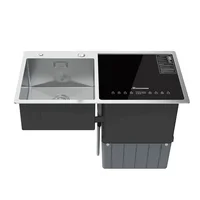 Household Automatic Dishwasher Commercial Kitchen Countertops Stainless Steel Household Dishwasher 1