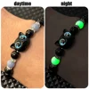 Minimalist Big Eye Cat Bracelet Women Sweet Cool Cartoon Animal Pendant Charm Stone Luminous Bracelets Jewelry Friendship Gifts 4