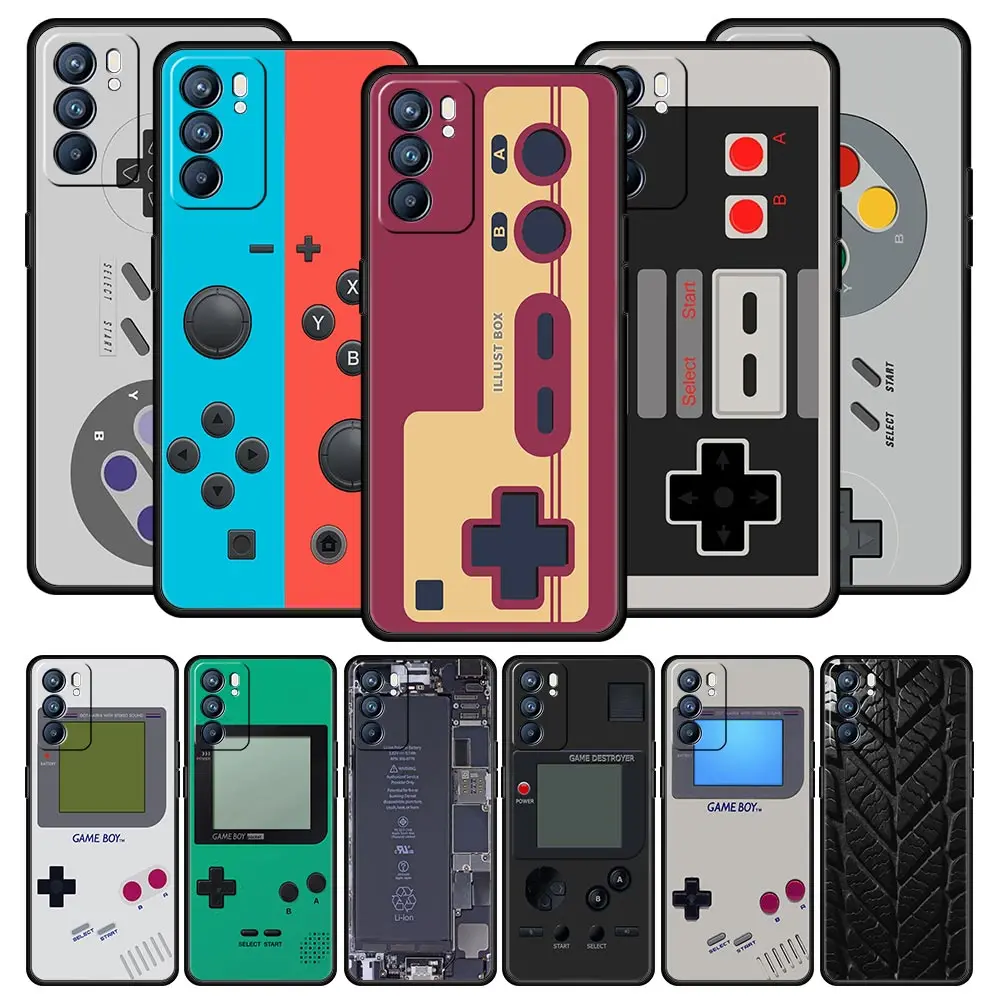 Retro Video Game Boy Style GamePad Phone Case Cover