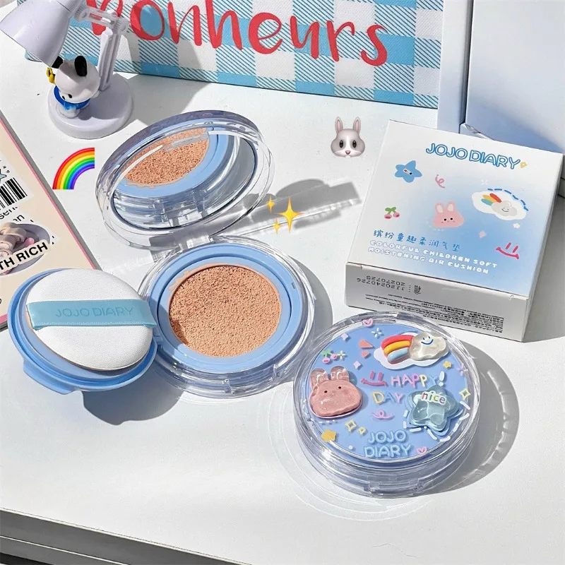3 Colors South Korea Air Cushion BB Cream Face Concealer Lasting Makeup Set Water Proof