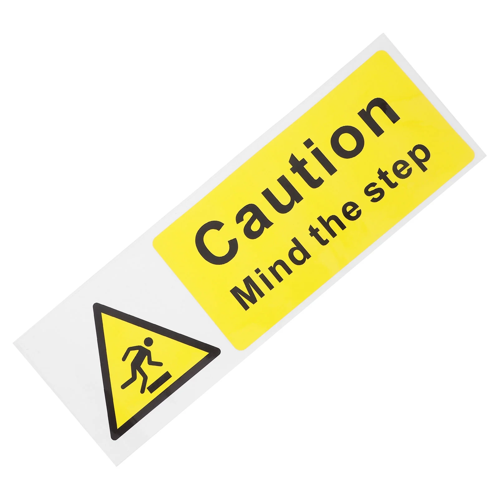 Mind The Step Self Adhesive Safety Signs Warning Stickers Caution Floor Decals Traffic Protection Roadway Safety