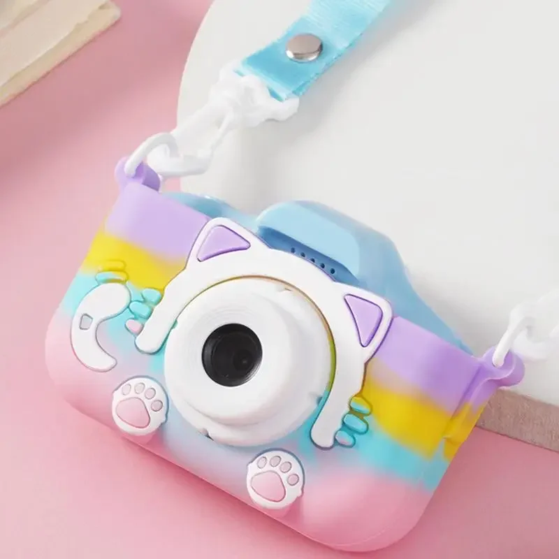 Children Camera for Boys Selfie HD Camera Dual 1080p Video Shock-proof Multifunction 4K Pixels Birthday Gift for Kids