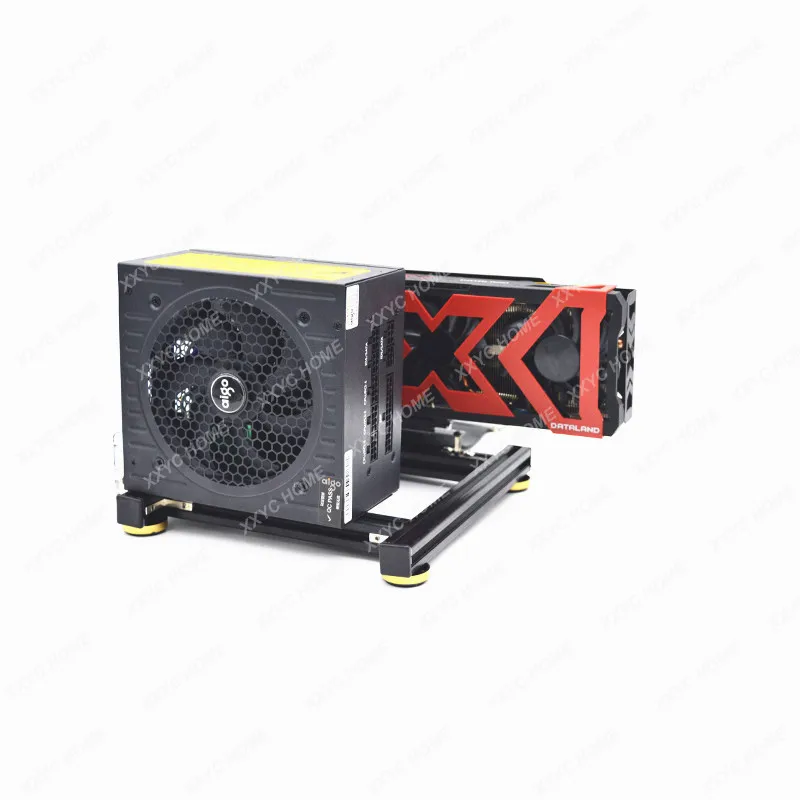 

External Graphics Card Base with Power Supply Graphics Card Extension Cable Stand