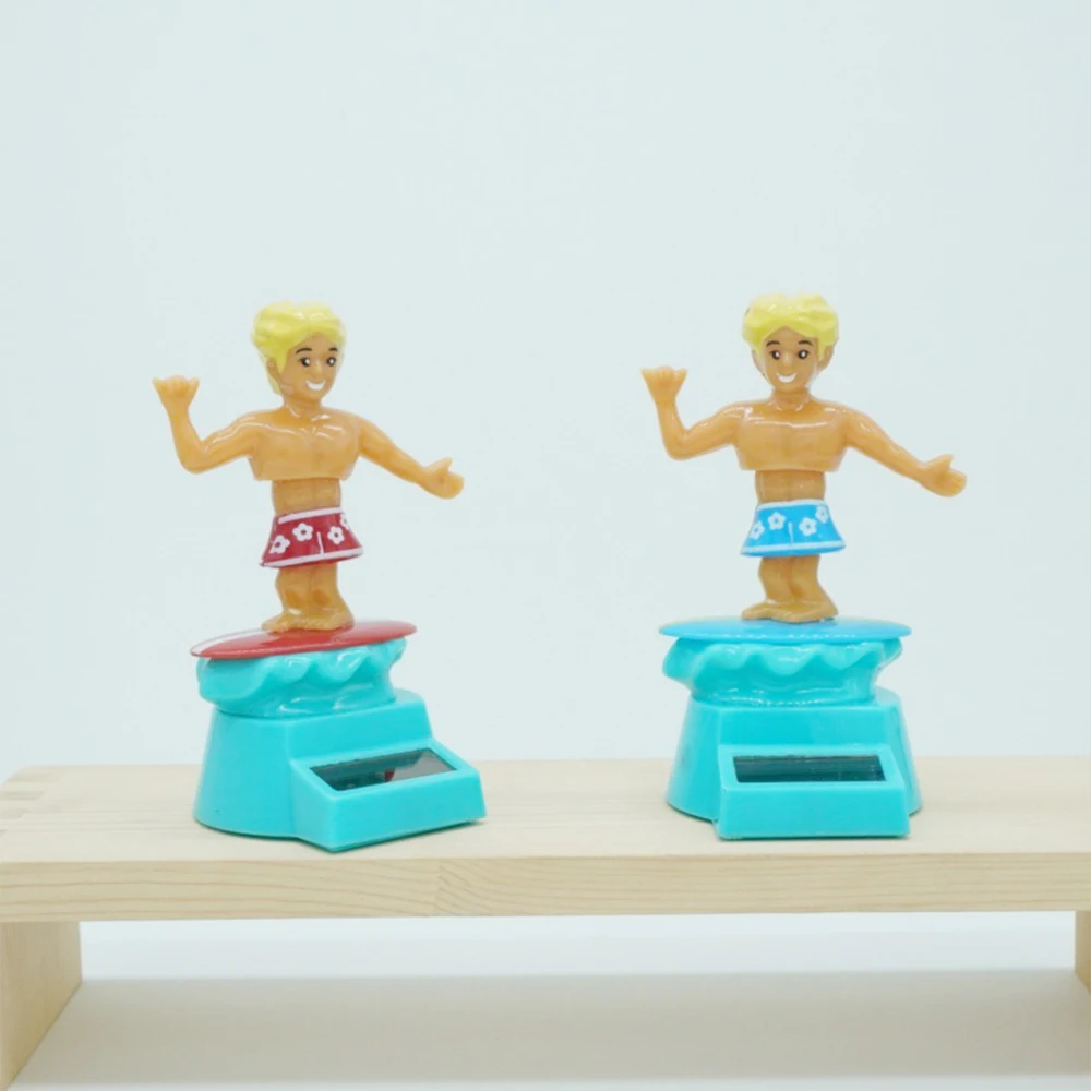 Surfing Boy Bobblehead - Playful Car Dashboard Decor with Motion Effect, Perfect Gift