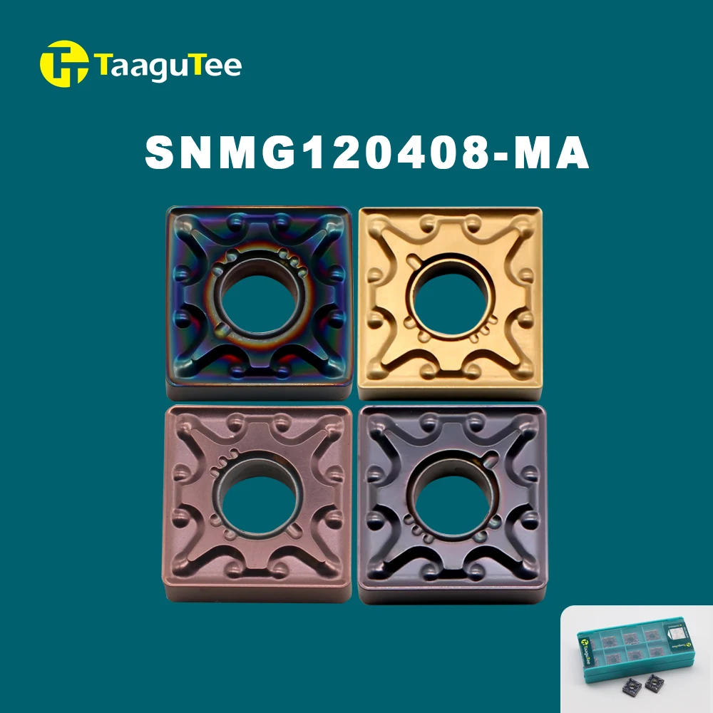 

10pcs SNMG120408 MA TT1125 / TT9030 / TT4425 Carbide Inserts Original External Turning Tool Blade CNC Lathe Cutter Tools