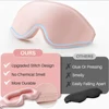 3D Sleep Eye Mask Zero Eye Pressure 3D Contoured Sleeping Mask Soft Comfort Eye Shade Cover 100% Block Out Light Slaapmasker 4