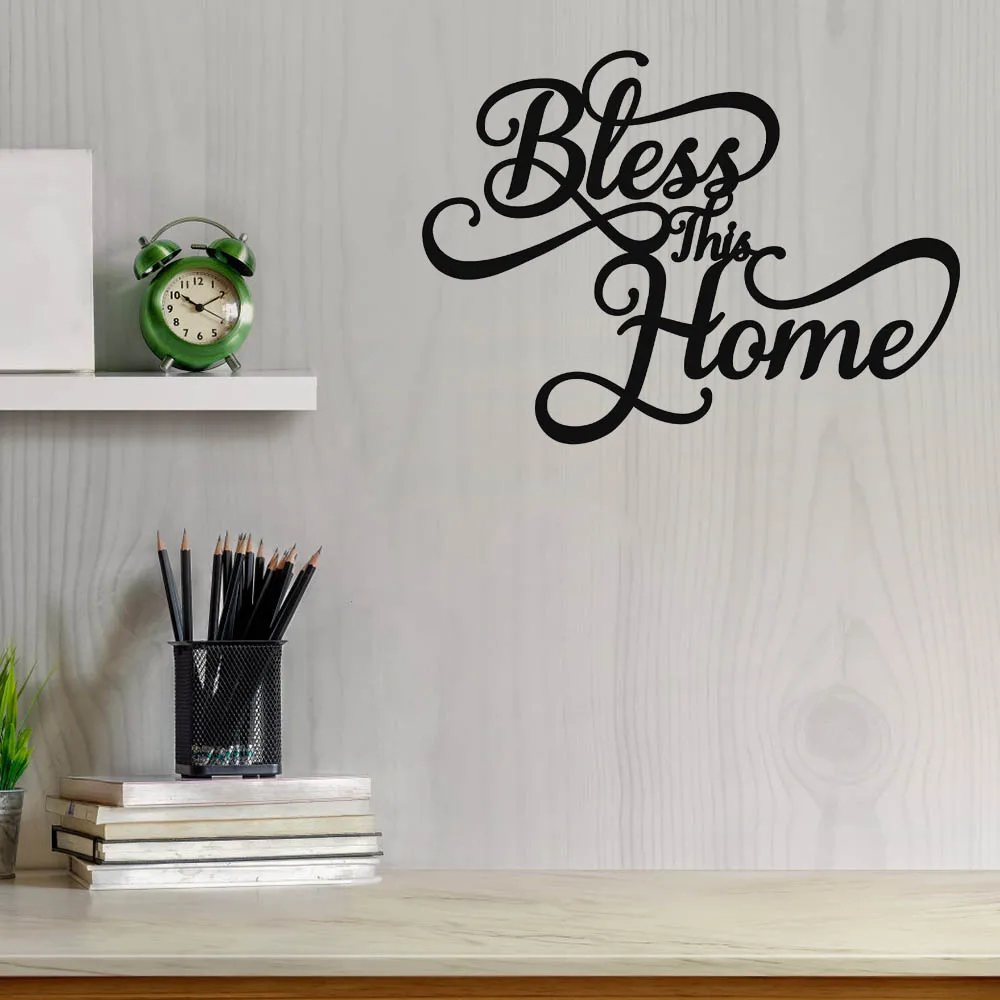 BEASTZHENG Targa Da Parete In Metallo “Let That Go” – Decorazione Motivazionale Per Casa, Bagno O Ufficio | Regalo Originale - 4