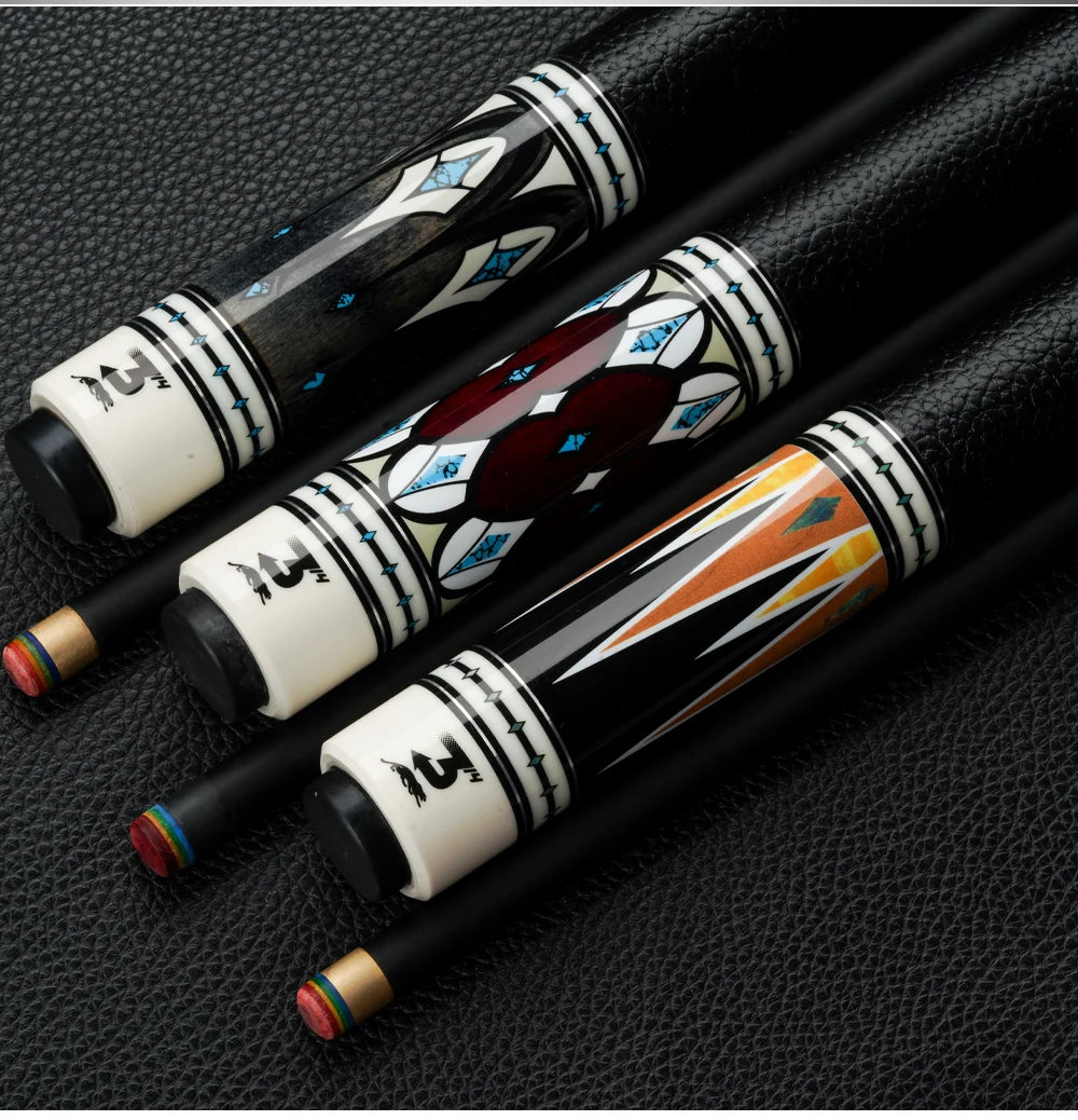 Preoaidr ビリヤードキュー Preoaidr-58インチの永遠の黒いテクノロジー,1/2エネルギー