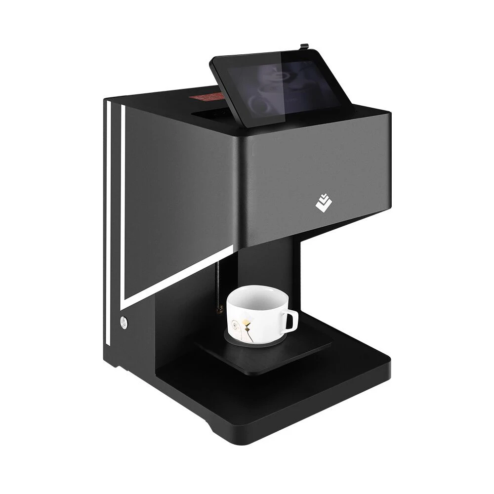 

Hot selling black technology flowers ten seconds Coffee 3D Printer with food grade certification