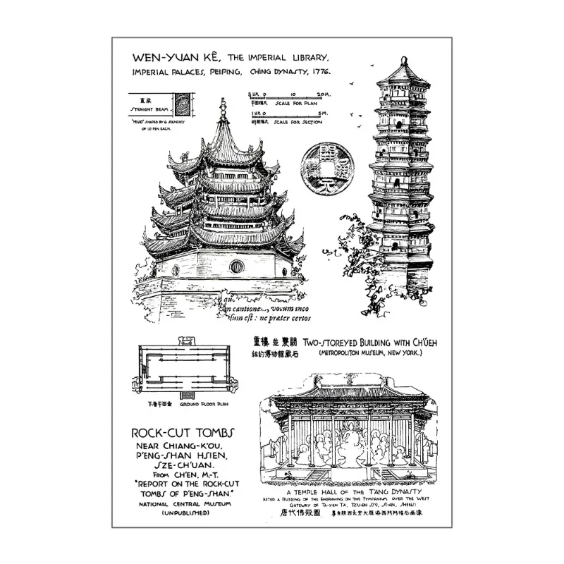 Classical Architectural Culture Silicone Clear Stamps Scrapbooking Supplies DIY Card Making Crafts Journal Vintage Rubber Stamp clear stamps clear rubber stamps
