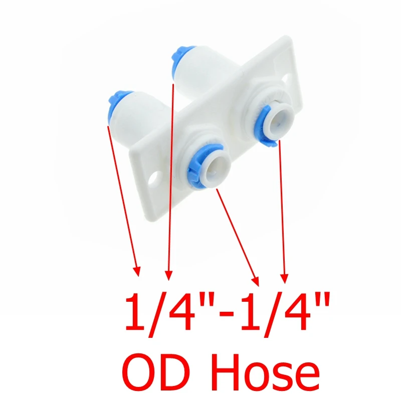 Dual-Way Quick Connect Elbow for Water Filtration Systems