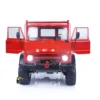 LESU 1/10 RC Metal Crawler 4*4 Off-Road Vehicles for U406 Radio Control Cars Painted Assembled Light Sound Model Toy THZH1443 3
