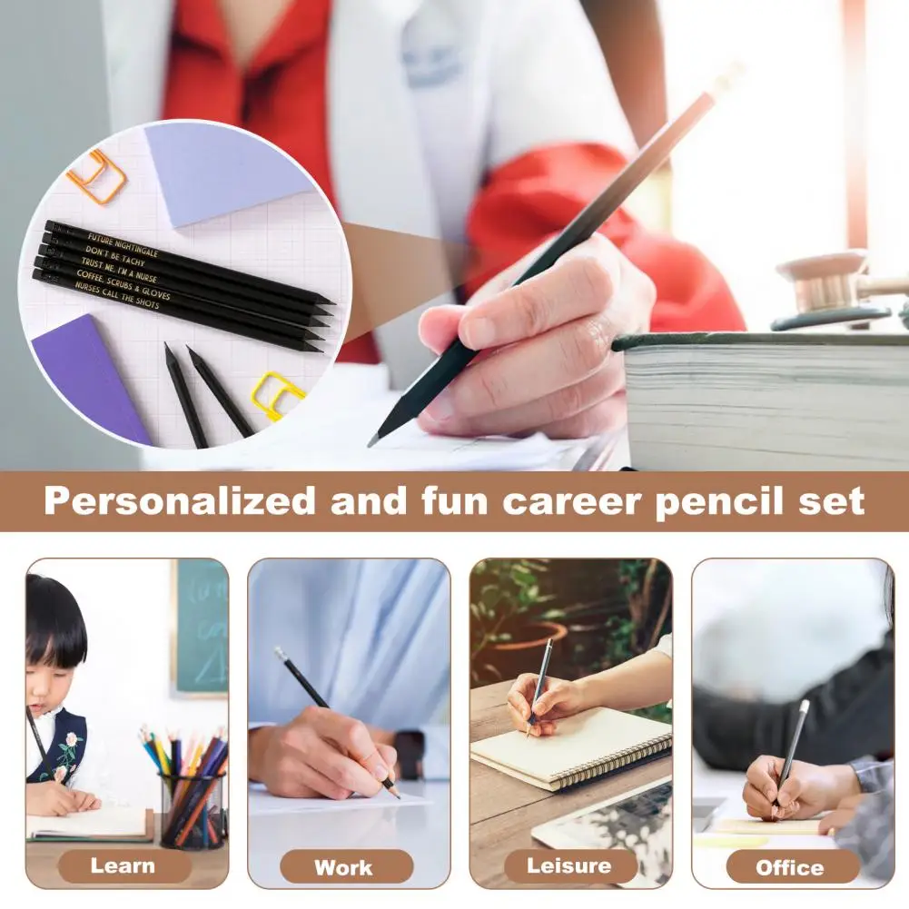 5pcs Funny Pens Set For Nurse Premium Novelty Ballpoint Pen Office Gifts  For Coworkers Students Christmas Gifts - AliExpress