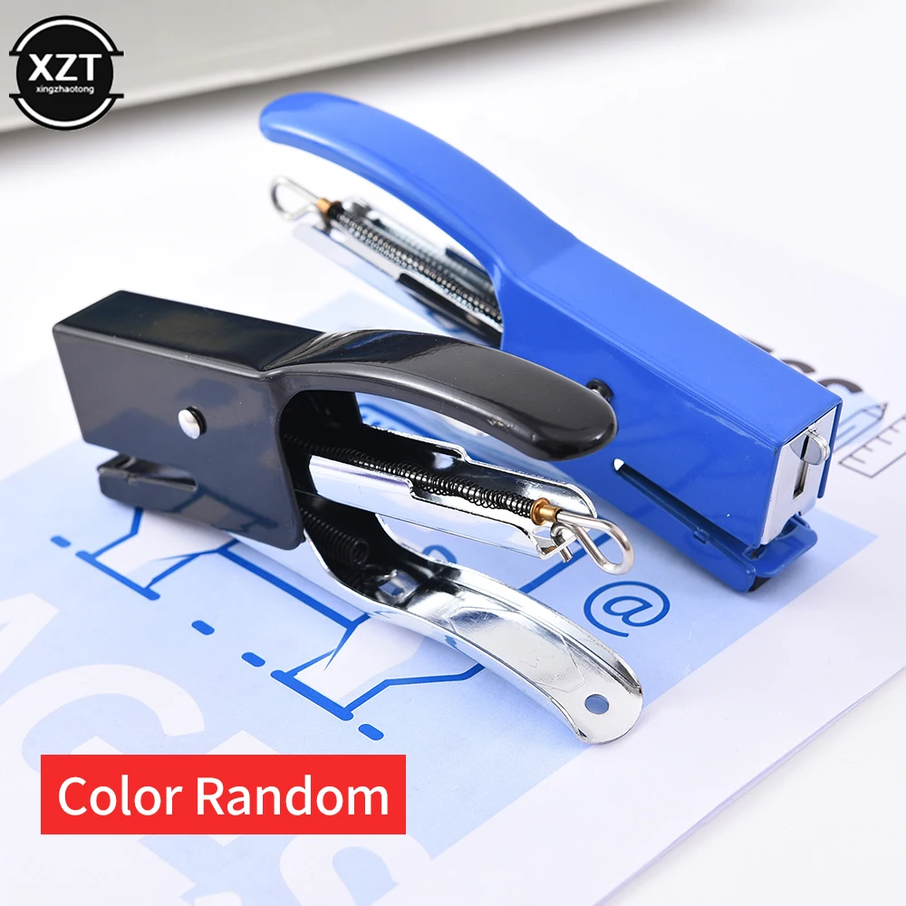 Hand-Held Stapler Metal Labor-Saving Strong And Durable Stapler Hand Pliers Bill Binding Office And School Supplies