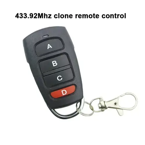 10/5pcs ABCD / Lock Unlock 4Button 433MHz Metal Push Button Remote Control Transmitter Universal 4 Buttons Garage Door Opener - Image 5