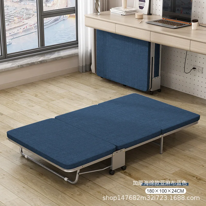 Linen blue 100CM