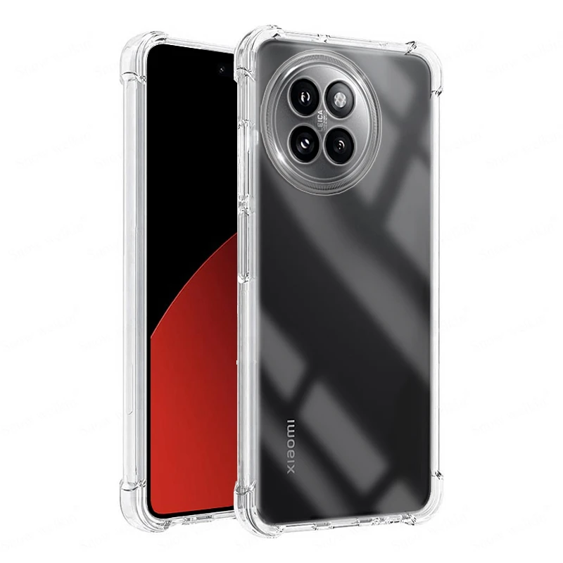 Premium Shockproof Clear TPU Case with Airbag Buffer Protection