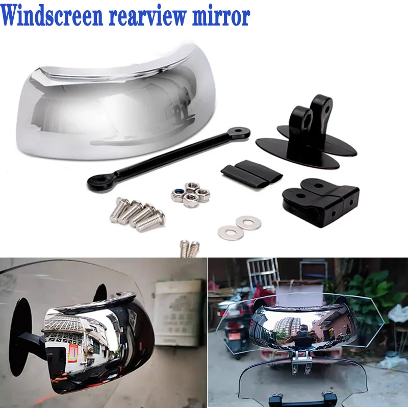 Per Suzuki Gsx 600F Katana Dr 650 Gsxr 1000 K9 Gn 125 Katana Gsx600F Accessori Per Parabrezza Specchietto Retrovisore Moto