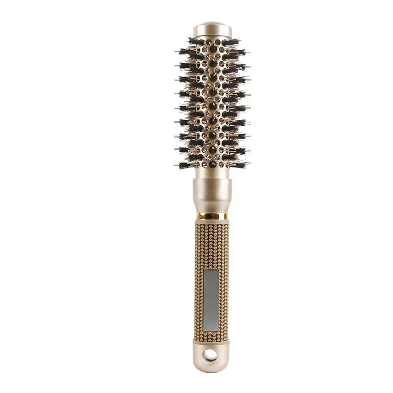 1PC 4 Sizes Professional Salon Styling Tools Round Hair Comb Hairdressing Curling Hair Brushes Comb Barrel Comb 6