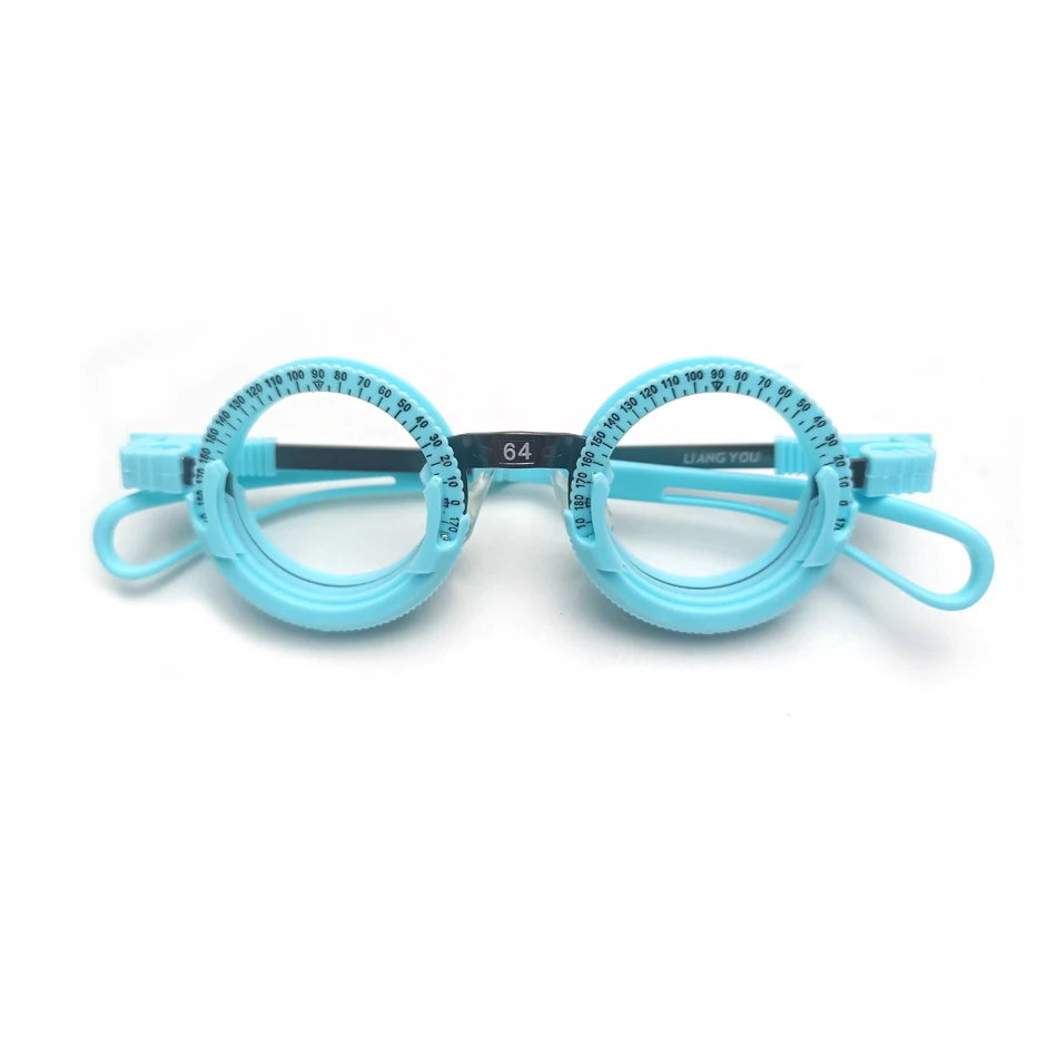 China Instrument Optometry Eye Training Optician Child Universal Trial Lens Frame Ophthalmic Test Tool 50-70mm Free Shipping