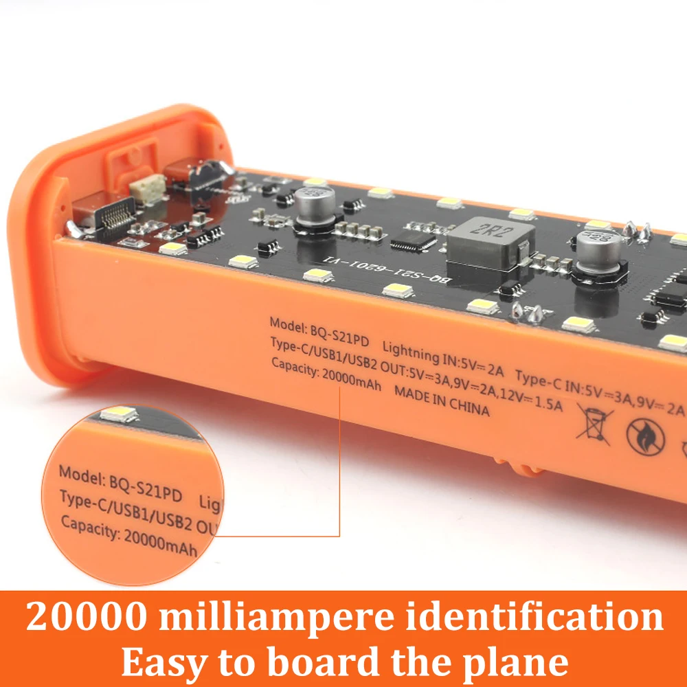 DIY Shell 4*21700 Battery Holder Power Bank Case Dual USB Mobile Phone Charger Type C 21700 Battery Storage Box No Battery