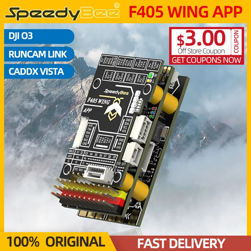 SpeedyBee F405 WING APP Flight Controller FC Fixed Wing ArduPilot INAV