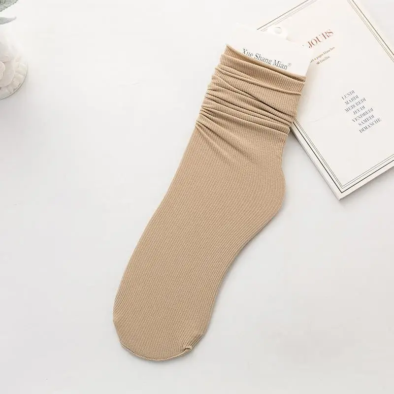 2024 Y2K Women's Leg Warmers Lolita Long Socks Wool Knitted Foot Jk Leg Warmers Girl Autumn Winter Crochet Heap Socks Boot Cuffs