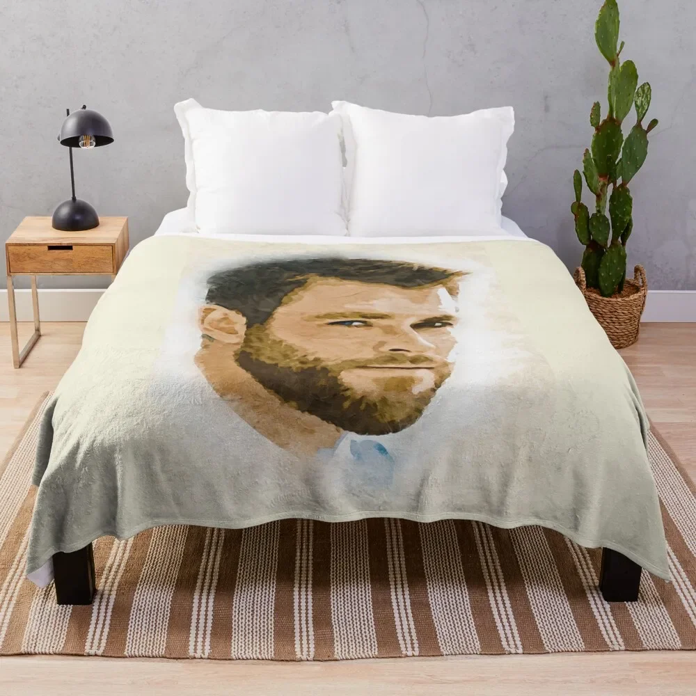 

A Tribute to CHRIS HEMSWORTH Throw Blanket Decorative Beds Blankets For Bed for sofa cosplay anime Blankets