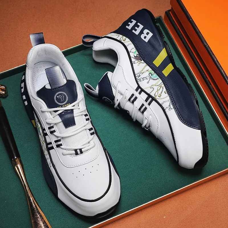 

Couple Leather Golf Sport Training Shoes Good Quality Women Golfer Athletic Fitness Shoes Comfortable Unisex Golf Sneakers