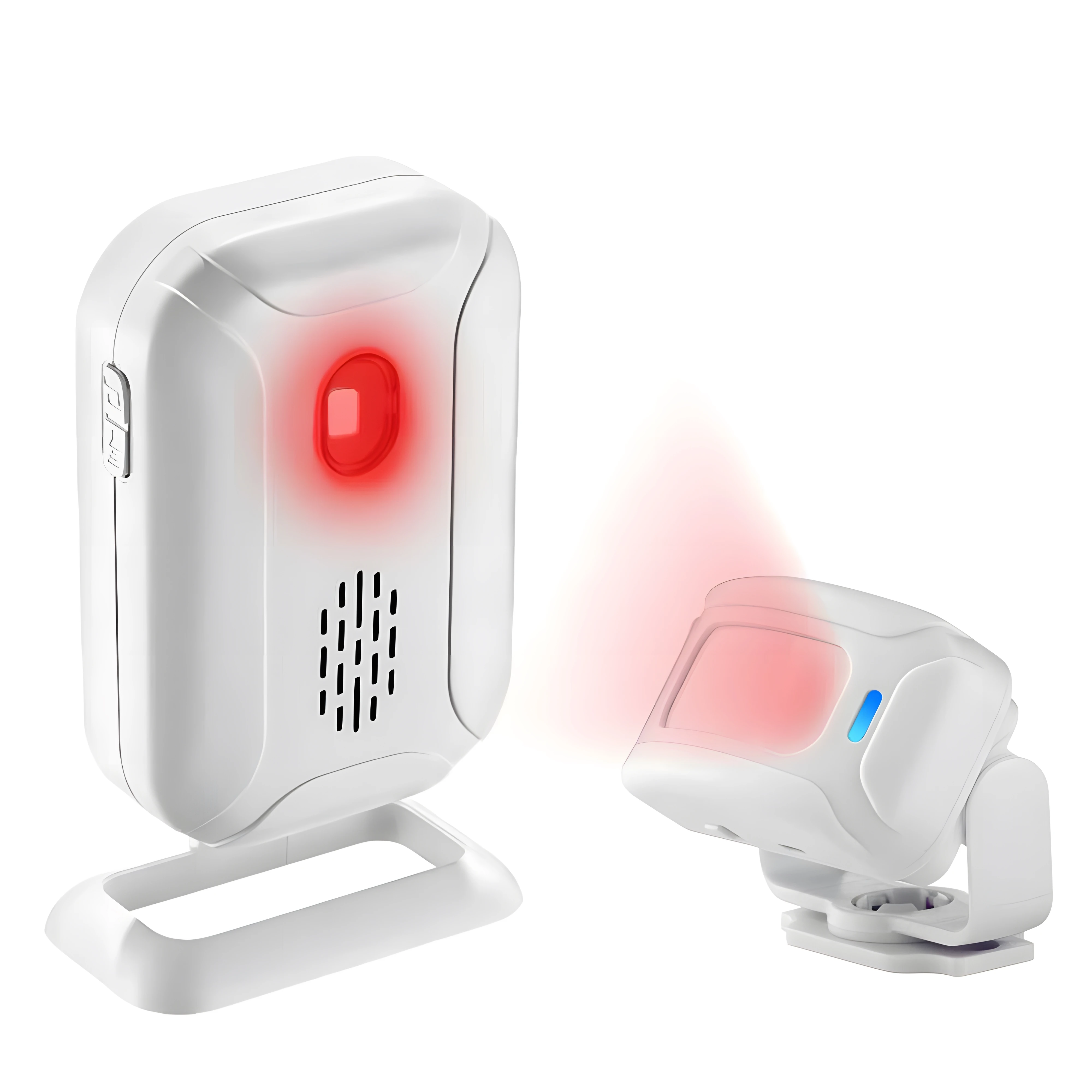 Timbre inalámbrico de seguridad para el hogar, Sensor de movimiento infrarrojo PIR, alarma, sistema de de entrada, 36 tonos|Sensor y detector| - AliExpress