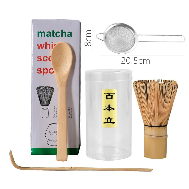 Matcha Whisk Set Japanese Tea Set Tranditional Tea Sets Home Tea-making Tools Accessories Birthday Gift Kitchen Supplies matcha tea set matcha tea tools tea ceremony tools tea set matcha whisk