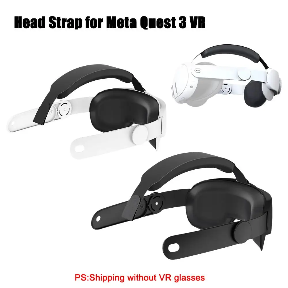 

Head Strap For Oculus/Meta Quest 3 Comfort Adjustable Head Strap Increase Supporting Improve Comfort-Virtual For VR Accesso B9M3